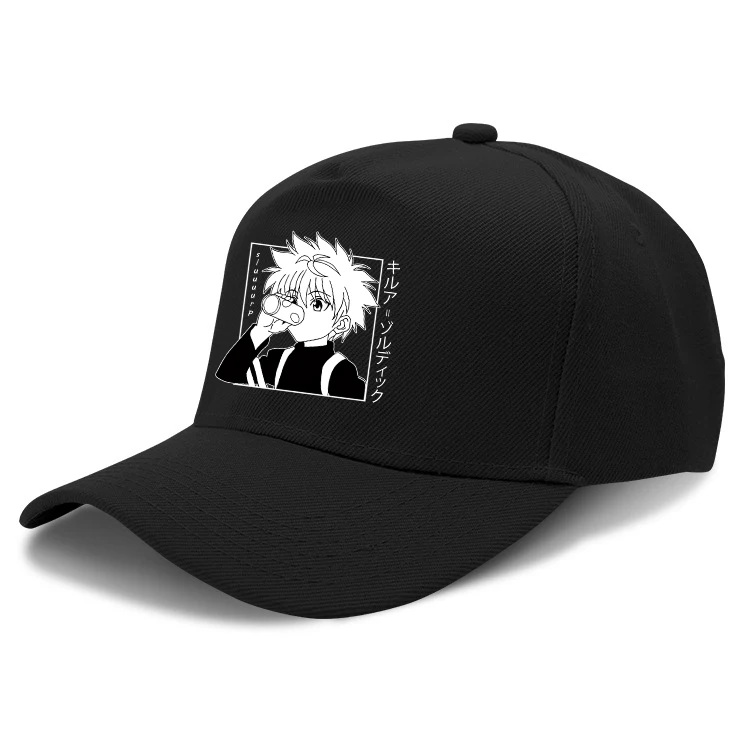 Hunter X Hunter Baseball Cap Anime Adjustable Snapback Hats For Women Men Hip Hop Harajuku Trucker Cap Streetwear Dad Hats