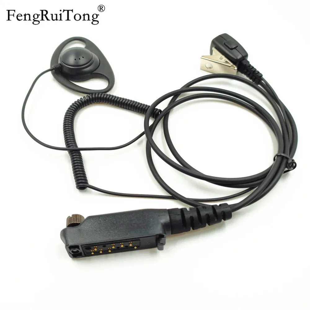 For Sepura Curve D Hanging Headphones Stp8000 Stp8030 Stp8035 Stp8038 Stp8040 Wireless Walkie Talkie  Headset Microphone