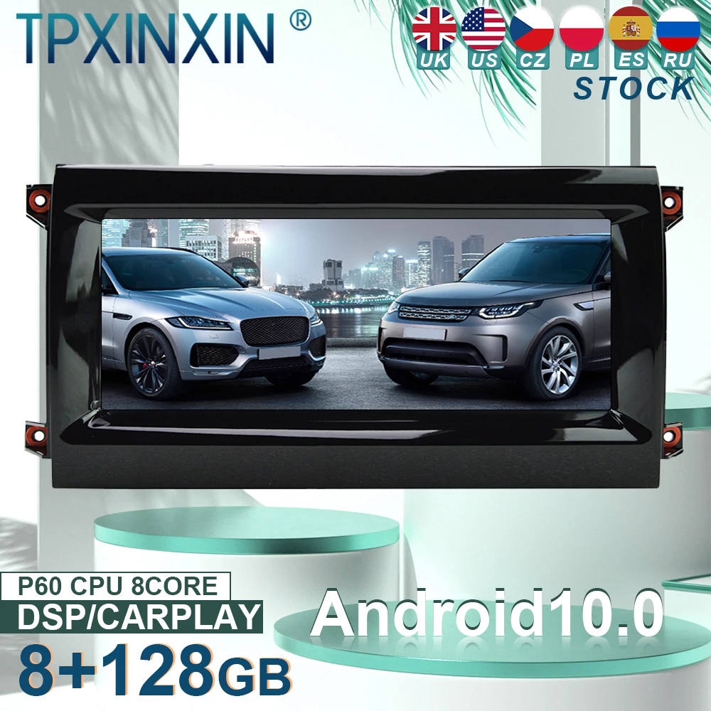 Air Condition AC Panel For Land Rover Discovery 5 LR5 L462 2017-2020 Car Stereo Radio Player GPS Navigation Multimedia Head Unit