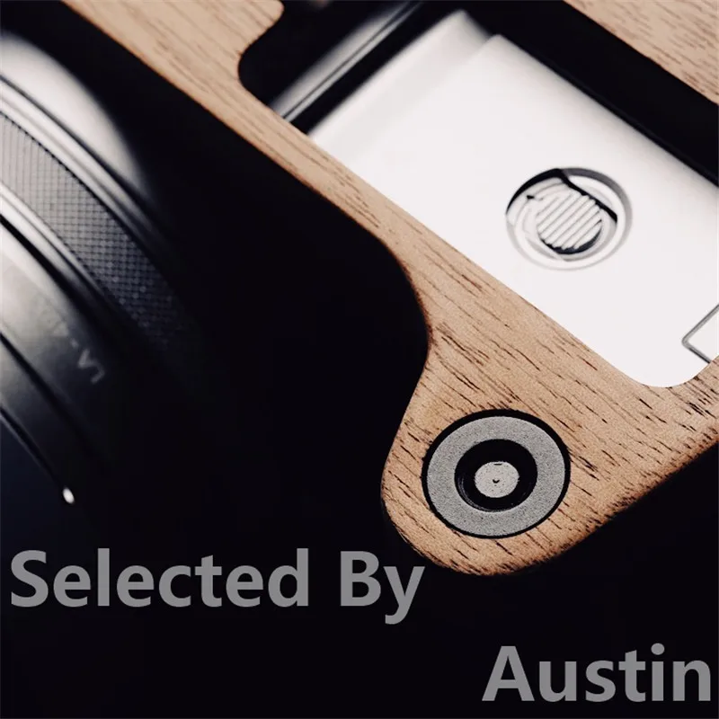 Hand Made Wooden Hand Grip Bracket  L Plate For Fuji X100V Fujifilm X-100V
