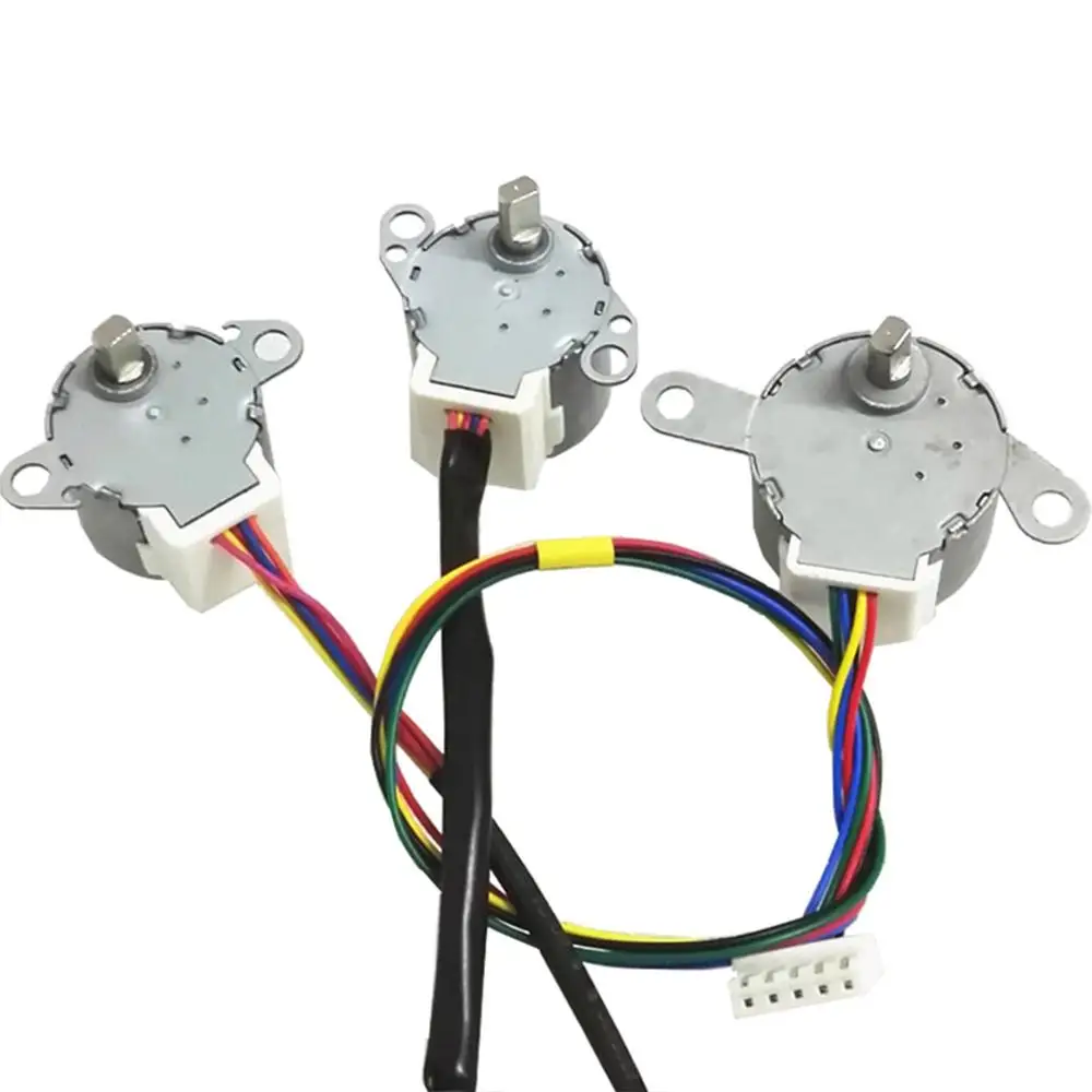 Air-Conditioning Accessories Swing Leaf Synchronous Motor for Midea MP24GA MP24GA5 Stepper Motor 5 Wire 12V DC