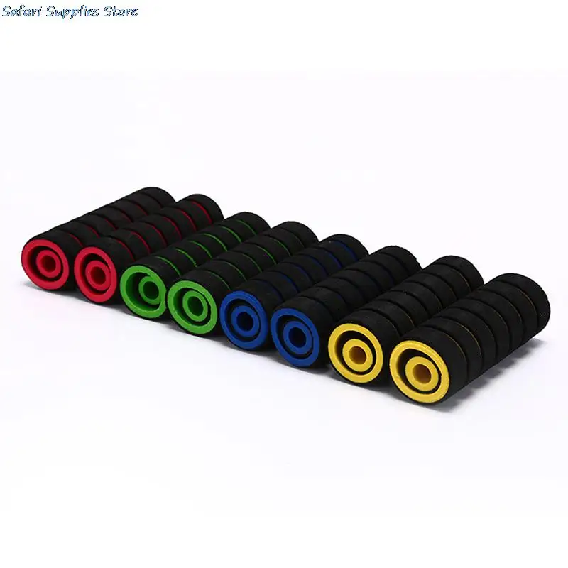 4pcs/set Bike Racing Bicycle Motorcycle Handle Bar Foam Sponge Grip Cover Non-slip Soft Handlebar Bike Bar wholesale