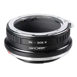 K&F Concept PK-EOS R do obiektywów z mocowaniem Pentax K PK do aparatów Canon EOS RF EOS R5 R6 R7 Adapter obiektywu