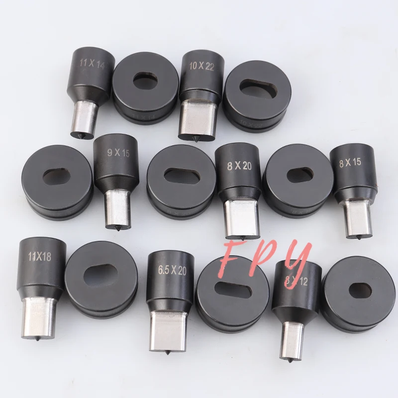 1Pc Hydraulic Punching Oval Hole Die for CH-70 Hydraulic Punching Machine,CH-70 Oval Mould Stainless Steel Punching Hole Dies