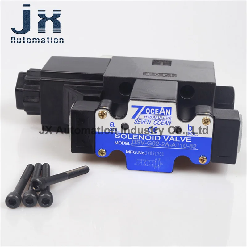 Taiwan 7OCEAN Solenoid Control Valve DSV-G02-2A-DC24V-72/82/90 DSV-G02-2N-DC24V DSV-G02-2C-DC24V DSV-G02-6C-DC24V