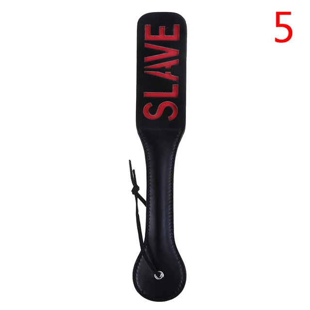 32CM Leather Double-deck Spanking Paddle Slave Sex Toy for Woman Men Paddle Spank Butt BDSM Sex Whip Fetish Bondage Erotic Toys