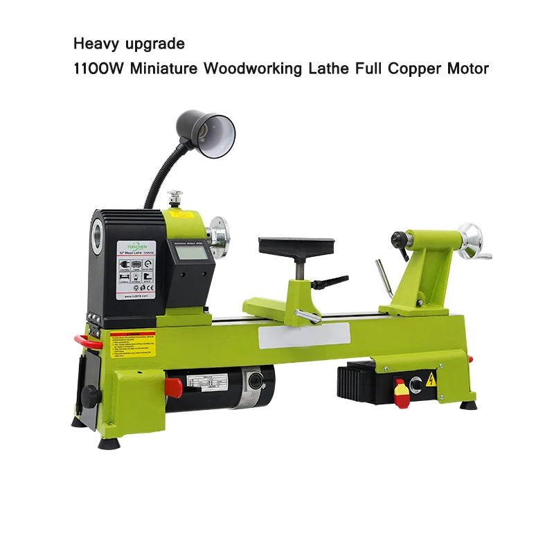 1.2m Miniature Woodworking Lathe Machine Multifunctional Woodworking Household Lathe With Low Noise And High Precision