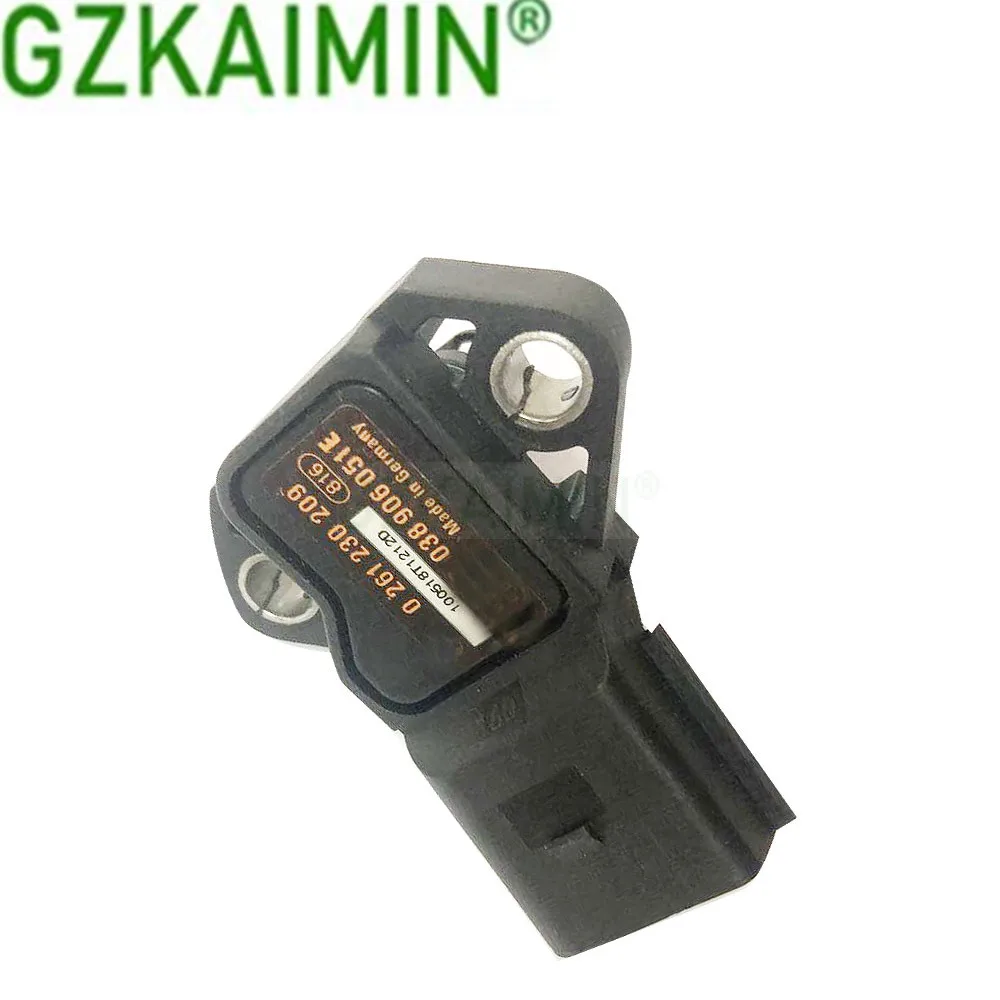 0261230209 038906051E MAP TURBOCHARGER BOOST PRESSURE SENSOR For AUDI A4 A5 A6+ INTERCOOLER