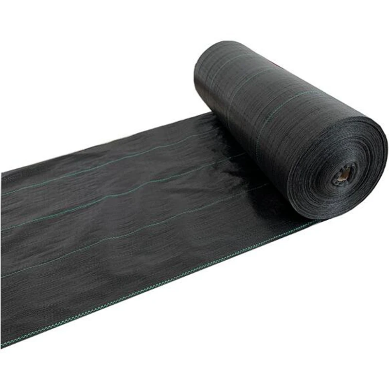 1m Agricultural Anti Grass Cloth Black Plastic Mulch Film Thickness Garden Weeding Control Fabric Degradable Weeding Cloth