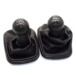 23mm 5 / 6 Speed Car Gear Shift Knob Lever Shifter Gaitor Boot For Volkswagen VW 1999-2004 Golf 4 IV MK4 GTI R32 Bora Jetta MT