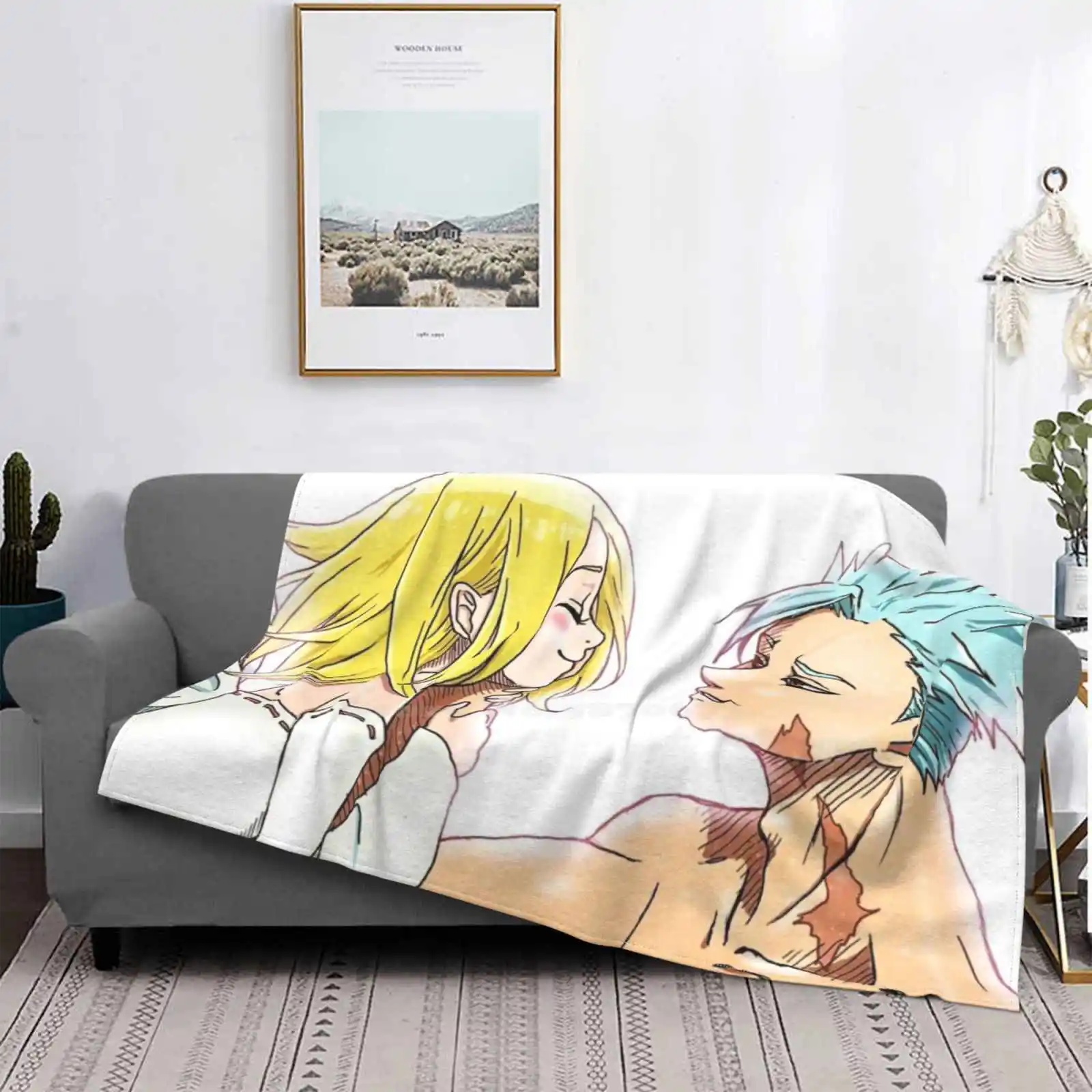 

Ban And Elaine All Sizes Soft Cover Blanket Home Decor Bedding Nanatsu No Taizai Seven Deadly Sins Ban Elaine Ban Seven Deadly