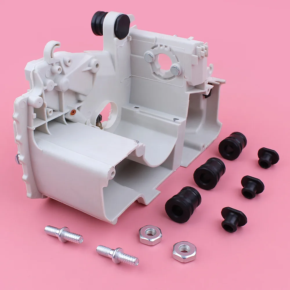 Kit dado perno barra di montaggio Buffer AV carter manovella per Stihl MS180 MS170 018 017 MS 180 170 motosega sostituire la parte бензопила