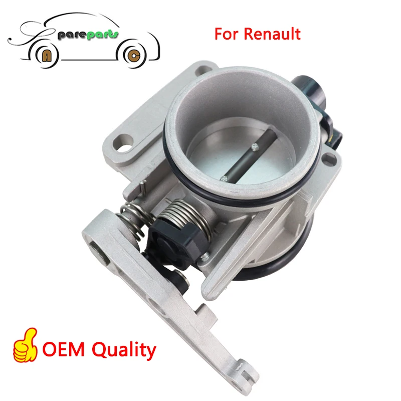 Throttle Body Assembly for Renault Laguna Megane Clio II 1.6 16V Throttle Valve 7700875435 7700102870 161192787R