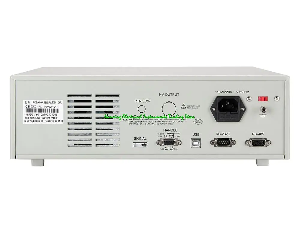 Fast arrival RK9910A Program Controlled AC/DC Withstanding Voltage  Tester AC:5KV/DC:6KV,AC:10mA/DC:5mA;RK9920A AC:20mA/DC:10mA 