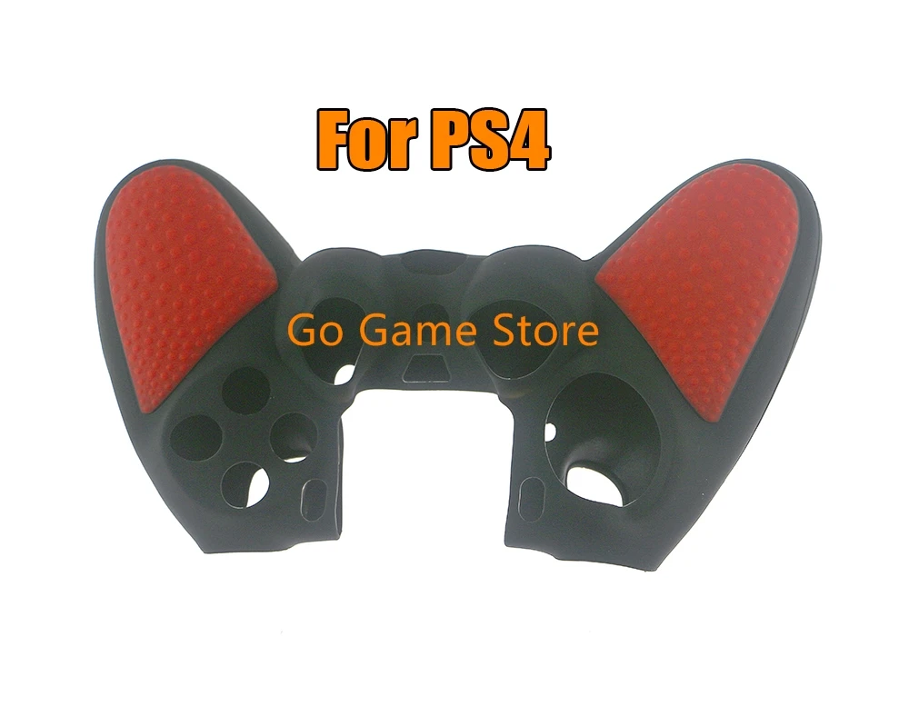 10PCS For PS4 Two-color Protective Sleeve Silicone Caps Protective CasePro Slim Gamepad Games & Accessories