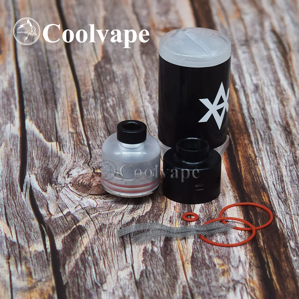 coolvape Black Belt rda by Athea 1:1 22 mm 316SS Rebuildable Dripping Tank with squonk BF PIN RDA vs Apocalypse GEN 2 RDA