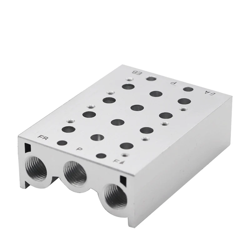 1 pc SMC type busbar SY5120 Pneumatic solenoid valve connection base SS5Y5-20 series container board 2-20 joint