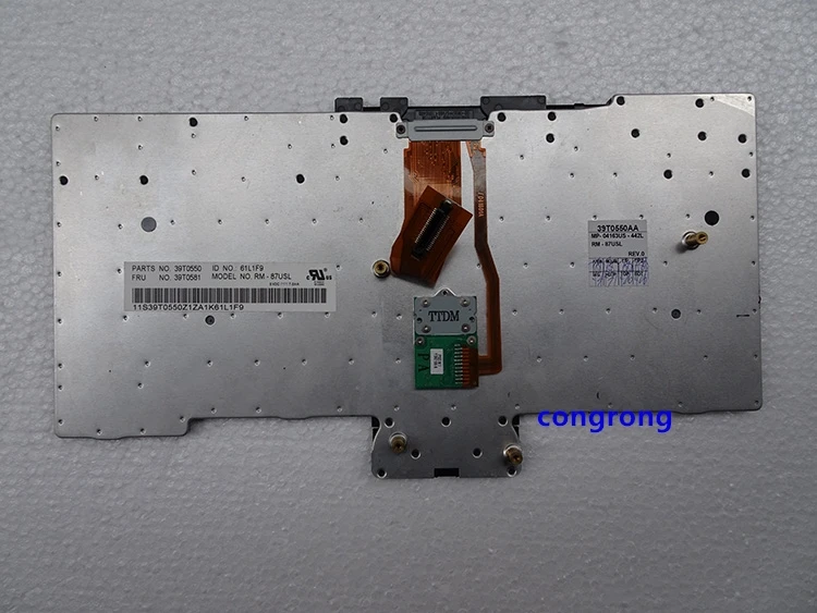 Laptop Keyboard For Lenovo For Thinkpad T40 T40P T41 T41P T42 T42P T43 T43P English 39T0581 39T0550 MP-04163US-387L