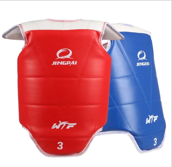 Hurtownia WTF zatwierdzone Taekwondo ochraniacze suite kask klatki piersiowej shin arm guards dziecko karate nakrycia głowy MMA kick body hugo kaski