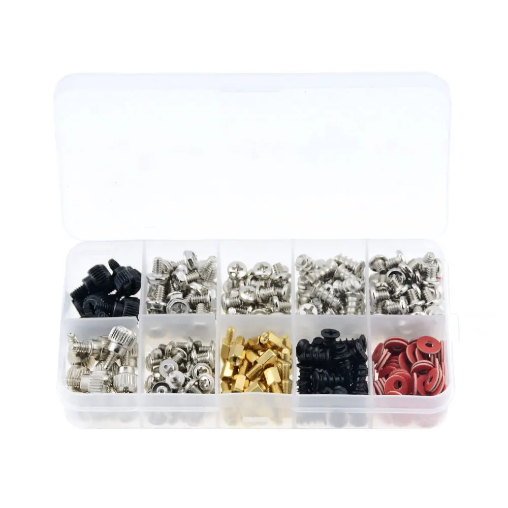 

360PCS/Box Accessories DIY For Motherboard Mounting Hardware Screws Repair Tool Hard Disk Computer For PC