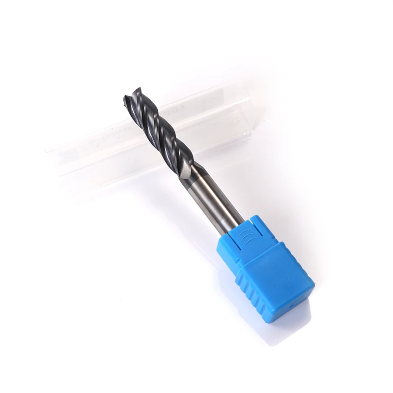 ZGT değirmen Metal Fresa CNC araçları HRC50 4 Flüt Frezeler 1mm 2mm 3mm 4mm 6mm Alaşım karbür Tungsten Çelik freze kesicisi End Mill