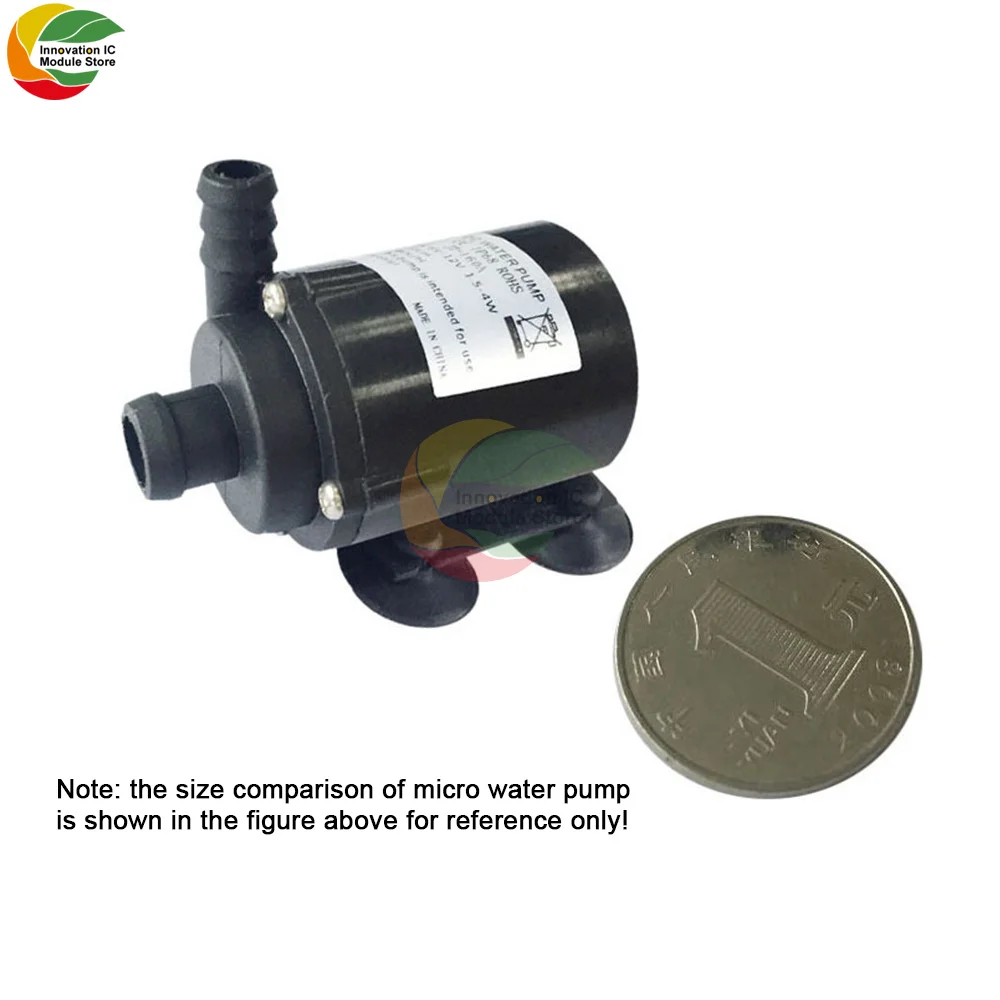 JT-160A Mini Miniature Small Water Pump Household Tea Table High Temperature Pumping DC 6-12V Brushless Small Water Pump 240L/H