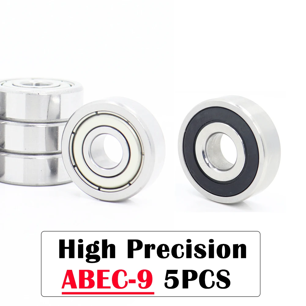 628ZZ/RS Bearing ABEC-9 8*24*8 mm ( 5 PCS ) Miniature 628Z 628-2RS Ball Bearings 628 ZZ RS High Quality