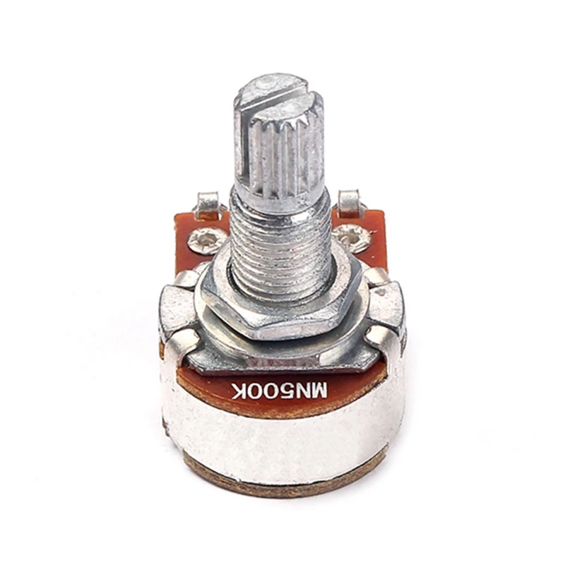 Potenciómetro de equilibrio de mezcla Dual MN500K (POT), interruptor de Control de tono de volumen de bajo de guitarra, 1Pc