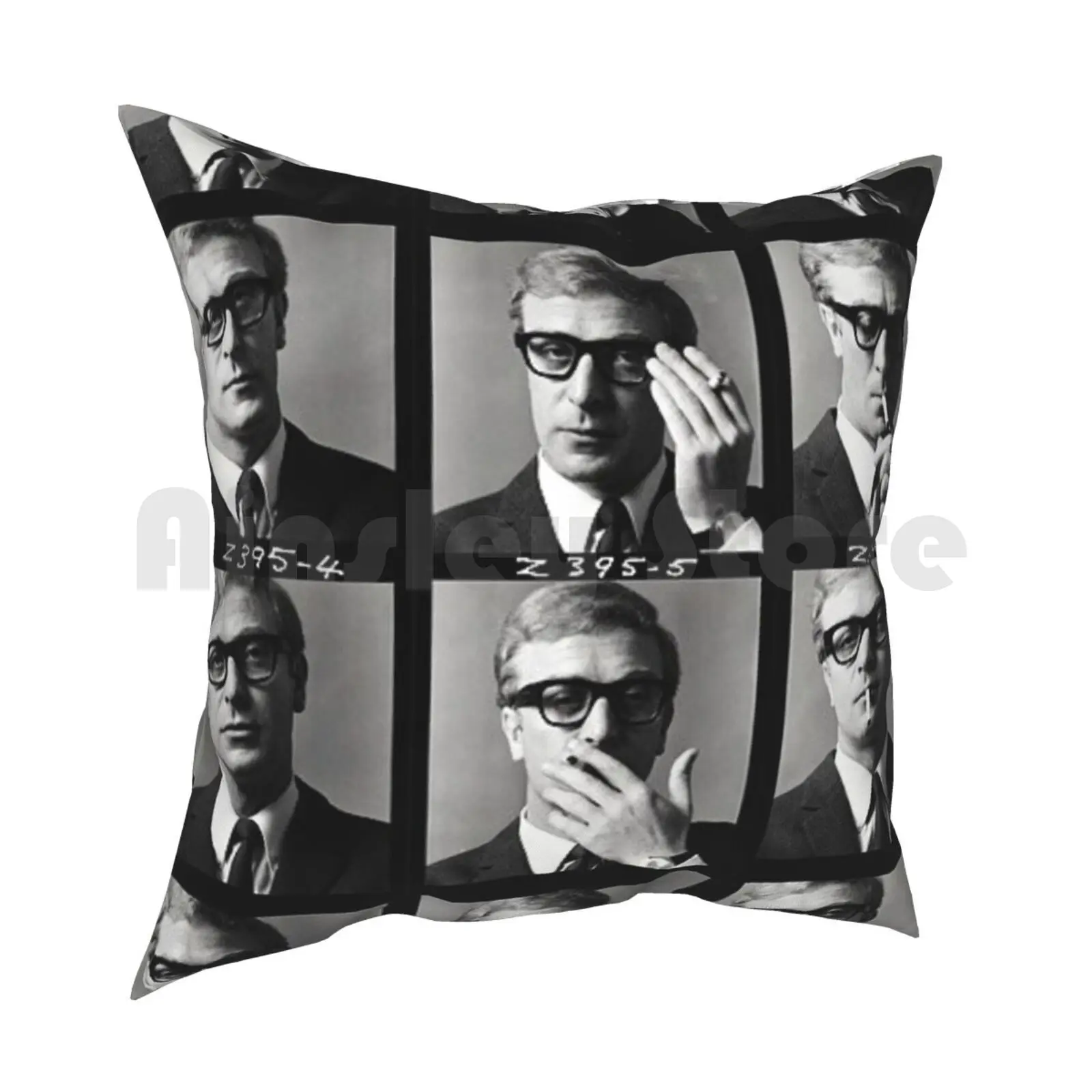 Michael Caine Pillow Case Printed Home Soft Throw Pillow Michael Caine Cockney Caine Britain New Best Selling Wow