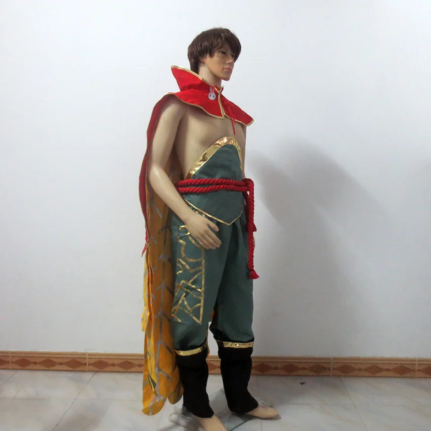 LOL Rakan The Charmer Cosplay Costume Halloween Uniform Outfit Customize Any Size