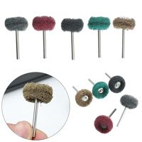 10pcs Nylon Buffing Polishing Wheel Mini Drill Abrasive Brush with 3mm Shank for Dremel Rotary Tool Accessories Set