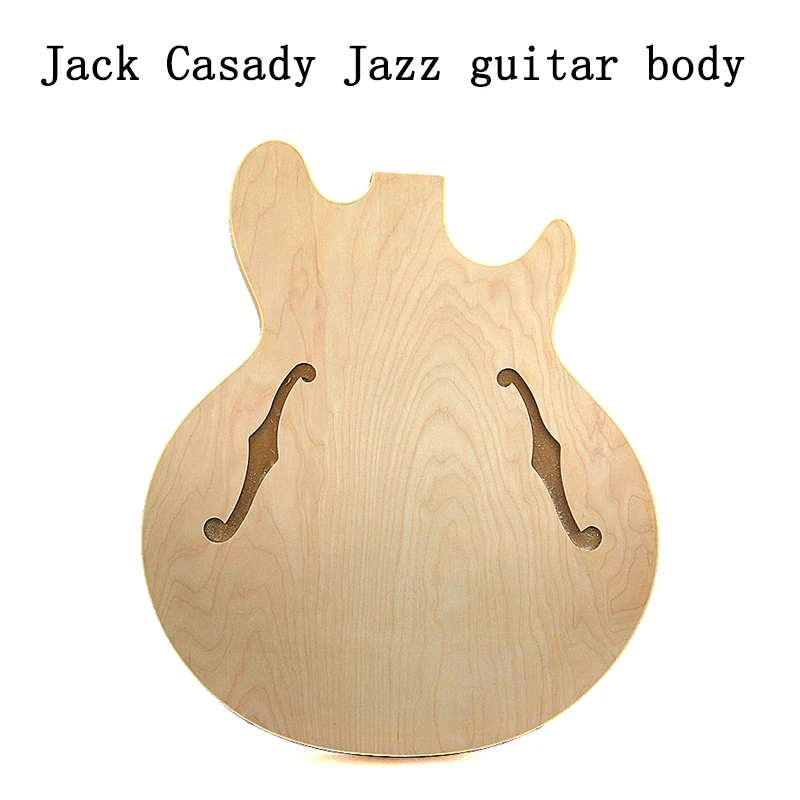 Jack Casady jazz guitar back board with maple plywood body