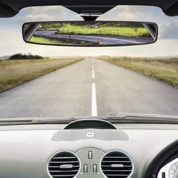 X Autohaux Car Panoramic Rearview Mirror Universal Wide Angle Interior Mirror with Suction Cup 4/8/13 Inch Auto Accessories