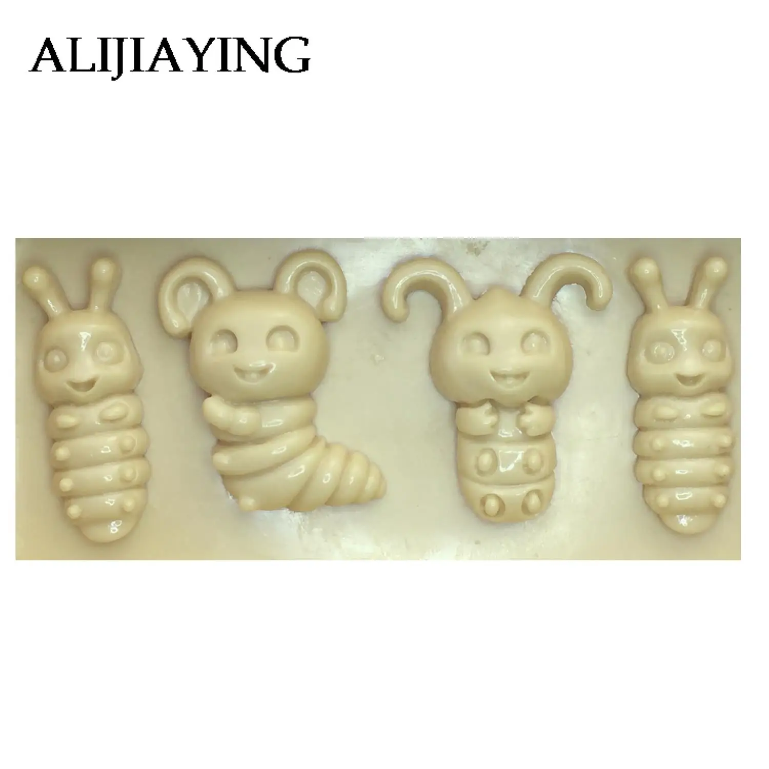 M1105 Insect baby shape fondant silicone mold baking for cake decorating tools used to easily create poured sugar