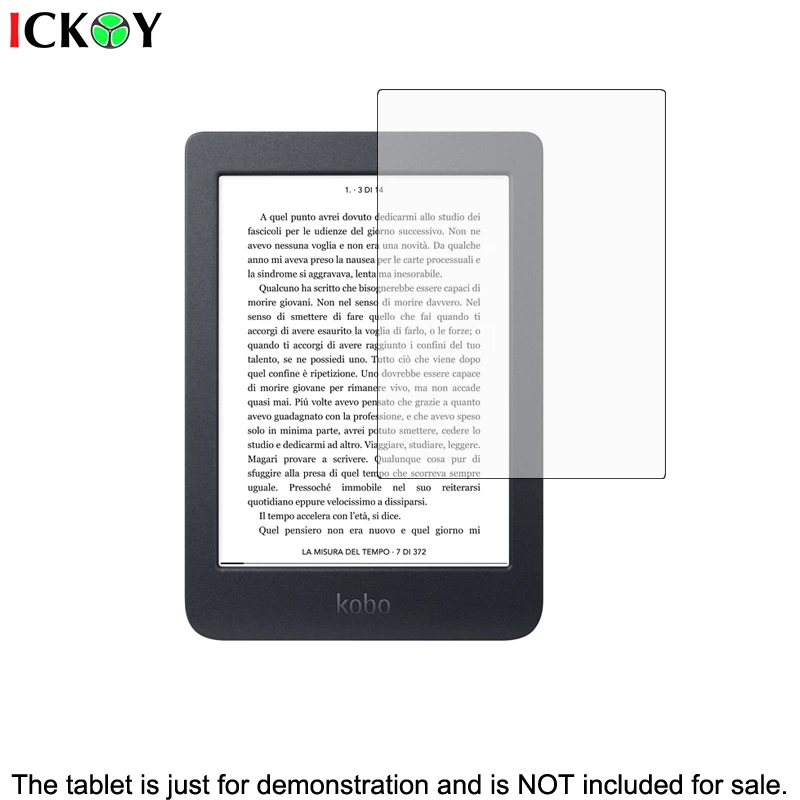 2 stücke Matte/Clear LCD Screen Protector Schild Film Abdeckung für Kobo Nia 6 zoll ereader Zubehör