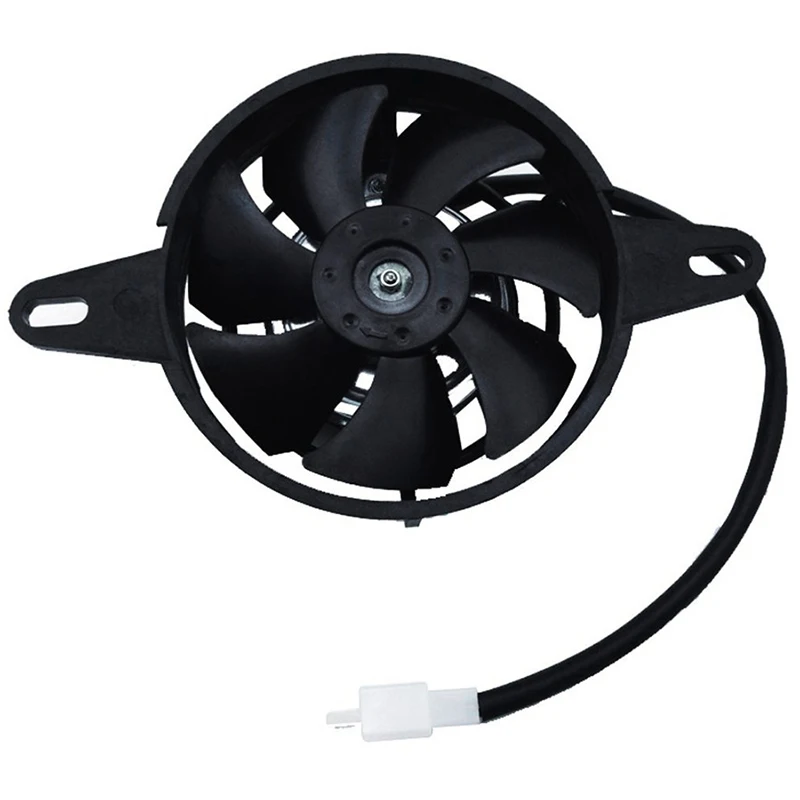 Oil Cooler Water Cooler New Electric Radiator Cooling Fan For Chinese Atv Quad Go Kart Buggy Motorcycle 150Cc 200Cc 250Cc