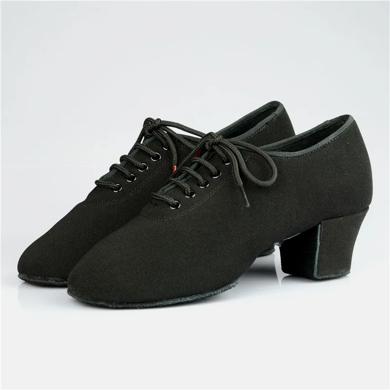 Women Latin Dance Shoes Ladies Teaching Shoes T1b Split sole Canvas Professional Ballroom Dance Shoe Square Heel Dancesport