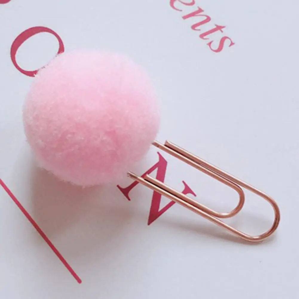 인기 상품!!! 헤어볼 종이 클립 바인더 클램프 메모 홀더 북마크 사무실 문구, 10 개