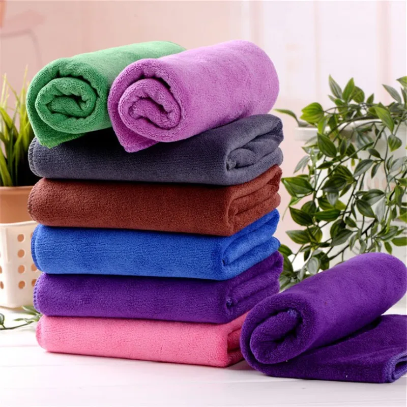 Microfiber 35X75CM Dry Hair Towel Hair Salon Barber Shop Beauty Salon Special Baotou Towel Sweat Steam Room Absorbent Towels