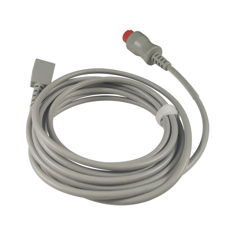 Invasive Blood Pressure Cable IBP Transducer Adapter Cable 6 Pin To Utah For Spacelabs Mindray Goldway Patient Monitor