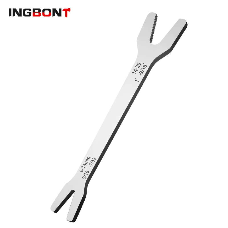 

INGBONT Double-Head Universal Spanner Ratchet Wrench Key Set Screw Nuts Wrenches Repair Double-Headed Self-Tightening Hand Tools