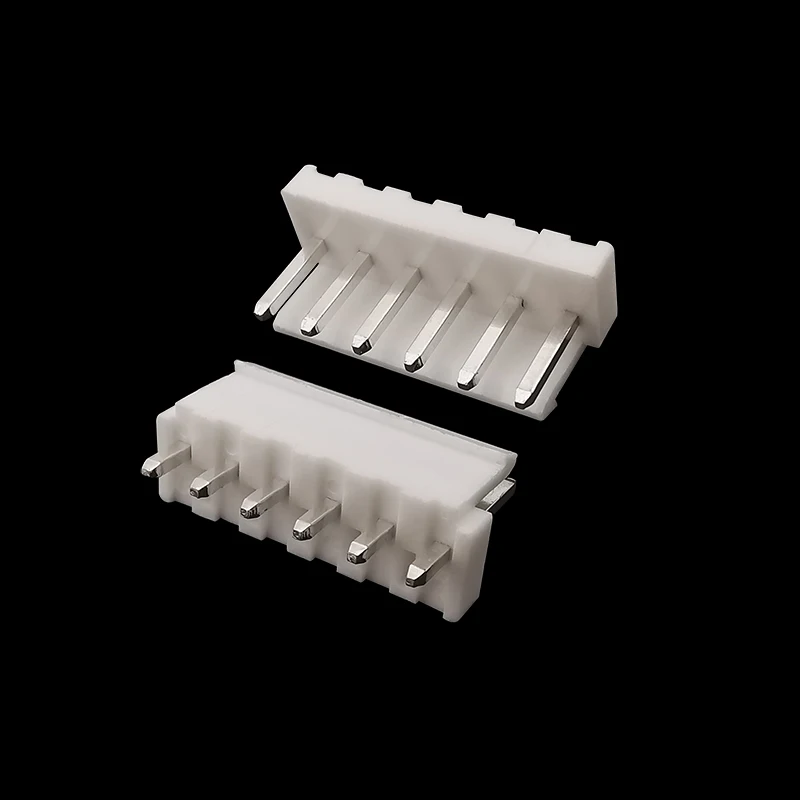 20/50Pcs VH3.96 3.96mm Pitch 2/3/4/5/6/7/8 Pin Male Plug Pin Header Connector Straight Needle White