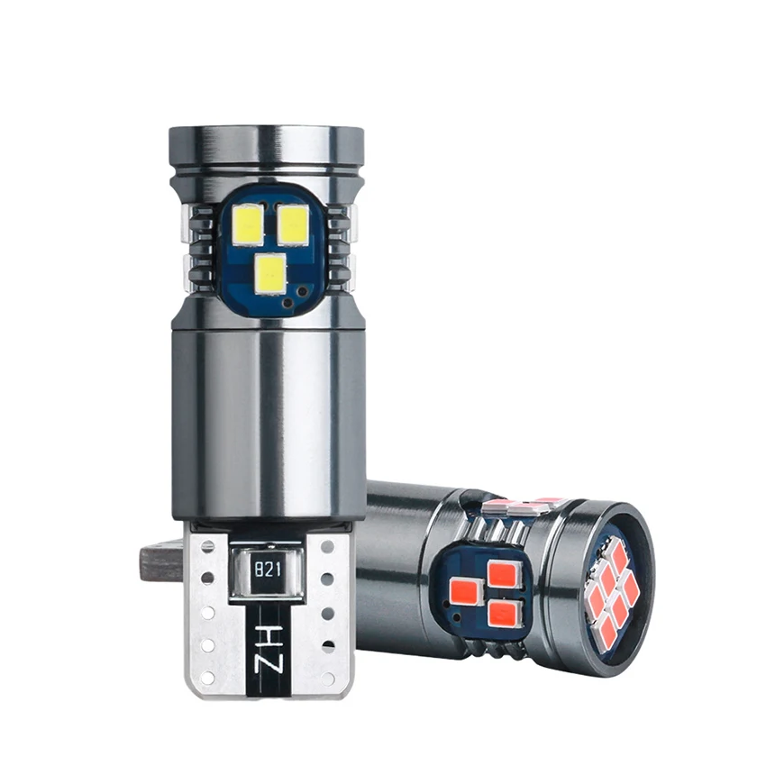 2 pz/lotto lampadina a LED T10 18SMD 2016 sostituzione auto per mappa cupola targa cruscotto luce di posizione laterale terza luce di stop