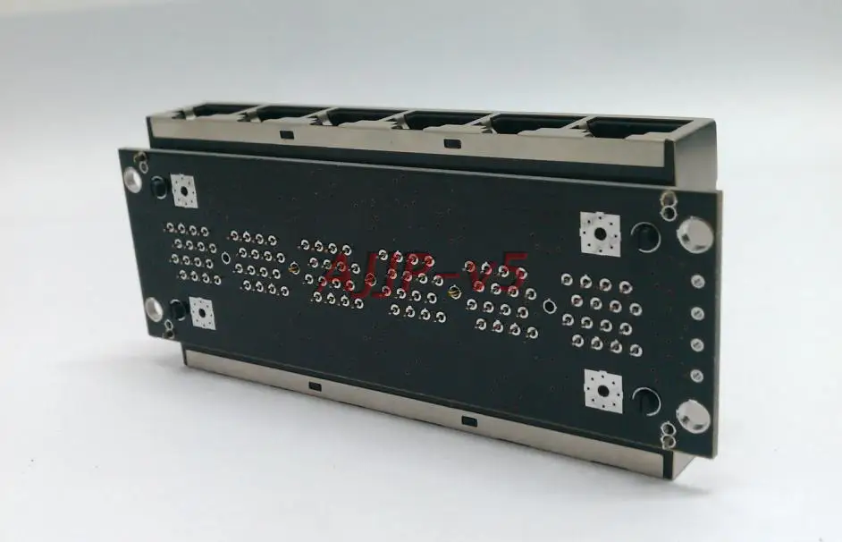 Rj45 شبكة كابل مستقيم من خلال موصل شبكة مهايئ منفذ مجلس 6-way شبكة كابل متعدد طريقة لرسو السفن