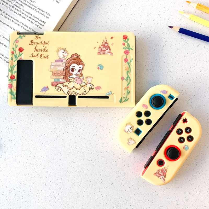 Nintendo switch用のかわいい保護シェル,ソフトtpu,nsゲームコンソール用の保護ケース