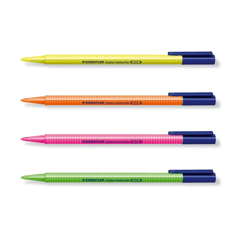 

Staedtler triplus textsurfer Highlighter 362 Variable tip Approx. 1&4 MM Pack of 10 in Cardboard Box