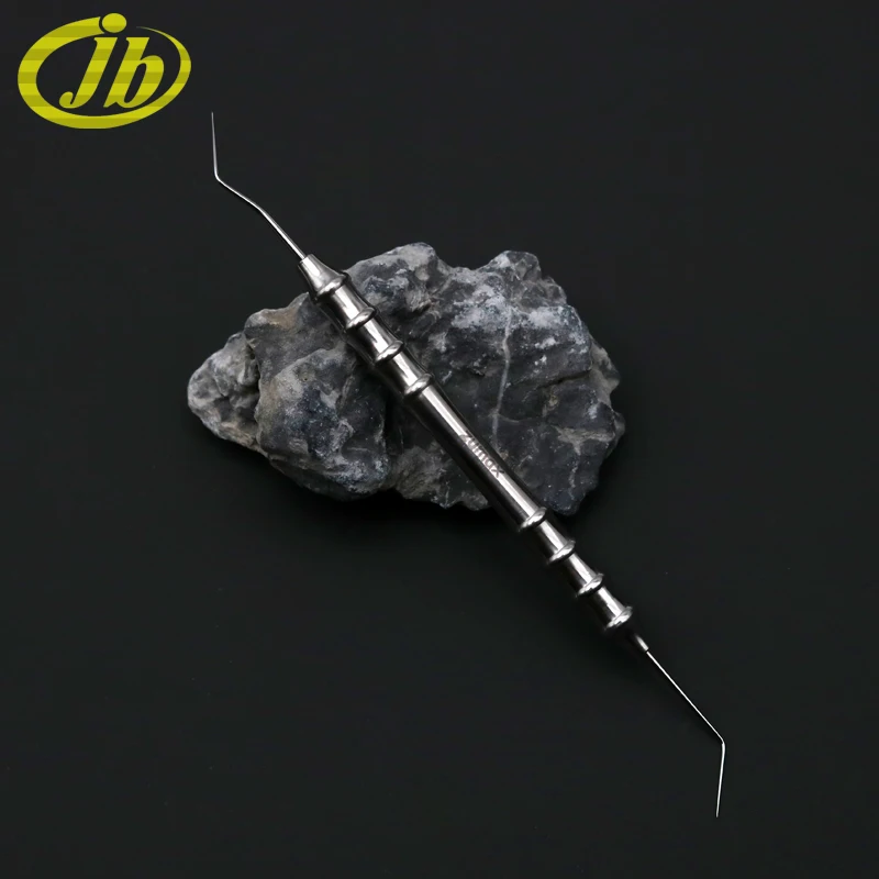 Dental instrument 17cm stainless steel double-end dental explorer surgical operating instrument sharp head