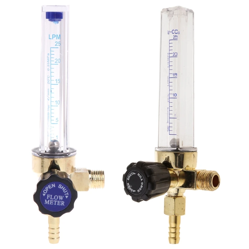 Gás Regulador Calibre 4pt Rosca Argônio Co2 Mig Tig Medidor de Fluxo Soldagem Acessório Compatível com Máquina de Solda Durável 652f