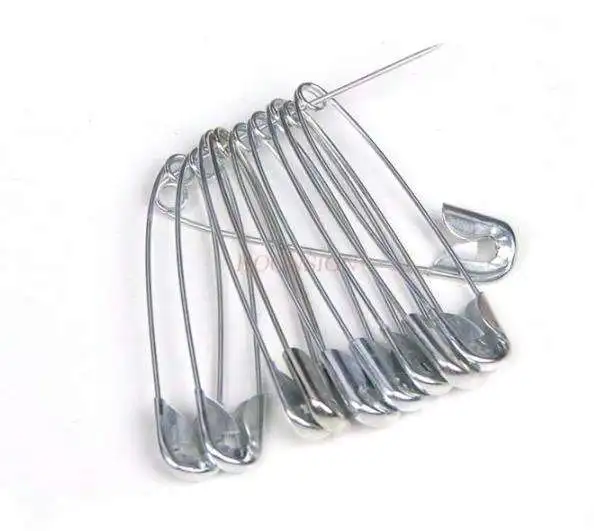 2000pcs Vintage Big Pin Child Safety Pin Insurance Pin Buckle Clothes Tag Paperclip