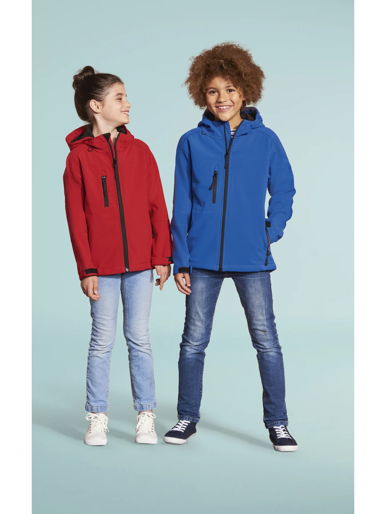 Replay Kids child hooded Softshell jacket-waterproof and breathable